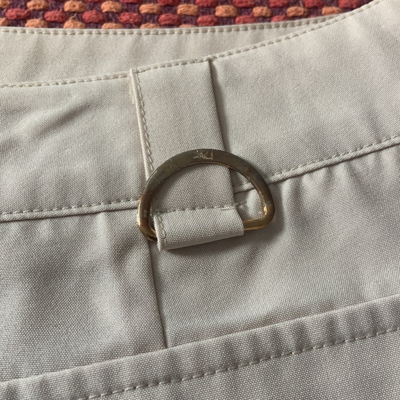 PRETTYLITTLETHING SIZE 10 Beige High-waist Cargo Shorts - Picture 6 of 9